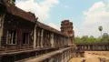 Angkor Wat temple in Cambodia HD Footage
