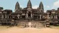 Angkor Wat temple in Cambodia HD Footage