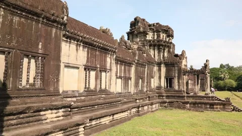 Angkor Wat Temple Complex Stock Footage 207776505