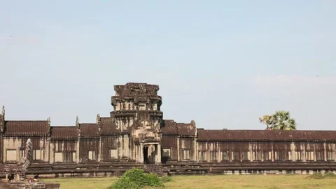 Angkor Wat Temple Complex Stock Footage 207776640