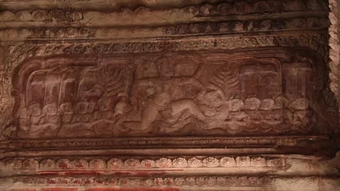 Angkor Wat Temple Complex Stock Footage 207781173