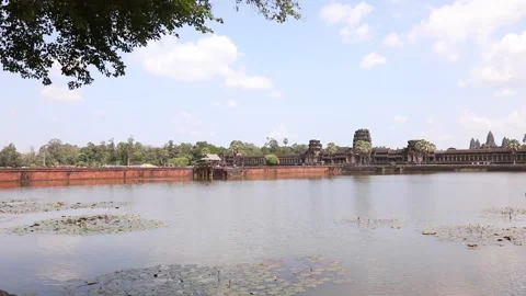 Angkor Wat Temple Complex Stock Footage 207785541