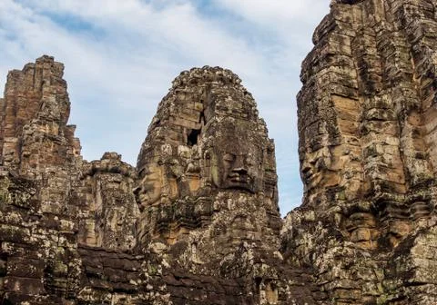 Angkor Wat is a temple complex in Siem Reap, Cambodia. Stock Photos