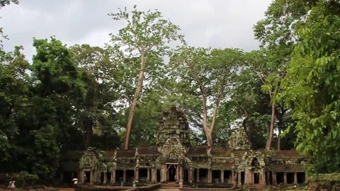 Angkor Wat Temple Stock Footage 85567487