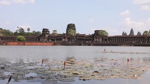 Angkor Wat Temple Stock Footage 207785640