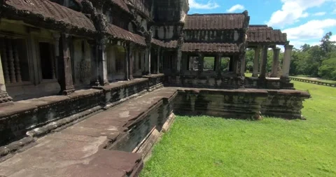 Angkor Wat Temple Jungle Stock Footage 159174251