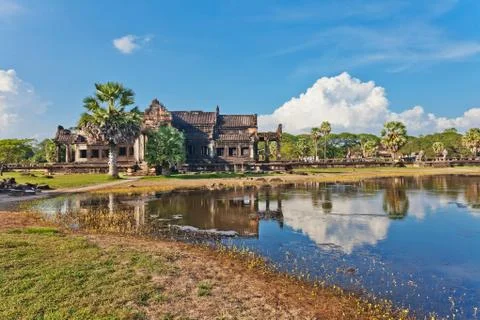 Angkor Wat Temple Stock Photos