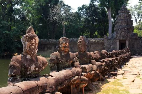 Angkor Wat Temple Stock Photos