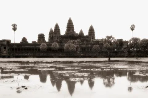 Angkor Wat temple Stock Photos