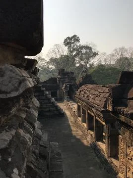 Angkor wat temple Foto stock