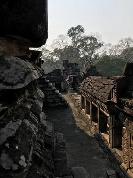 Angkor wat temple Foto stock