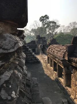 Angkor wat temple Stock Photos