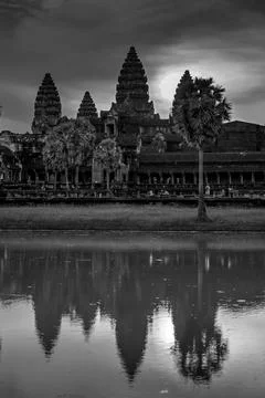 Angkor Wat Temple Stock Photos