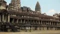 Angkor Wat temple, Siem Reap, Cambodia HD Footage