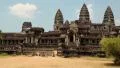 Angkor Wat temple, Siem Reap, Cambodia HD Footage