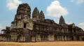 Angkor Wat temple, Siem Reap, Cambodia HD Footage