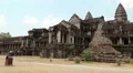 Angkor Wat temple, Siem Reap, Cambodia HD Footage
