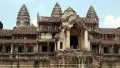 Angkor Wat temple, Siem Reap, Cambodia HD Footage