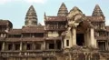 Angkor Wat temple, Siem Reap, Cambodia HD Footage