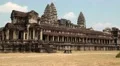 Angkor Wat temple, Siem Reap, Cambodia HD Footage
