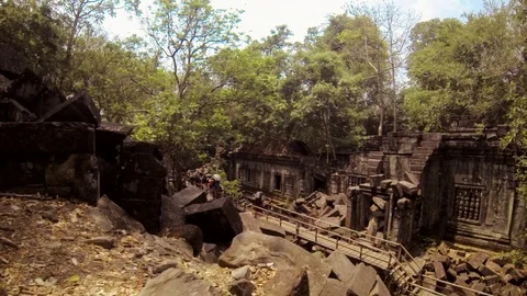 Angkor Wat Temple Siem Reap Video stock 74193261