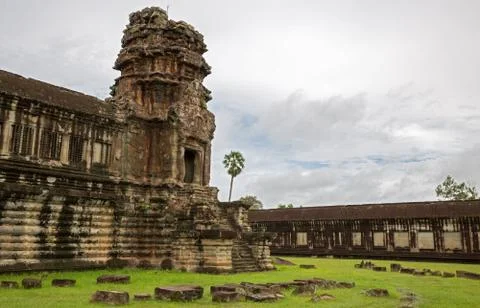 Angkor Wat tower Foto stock