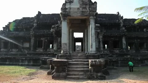 Angkor Wat_LDA N 00669 Stock Footage