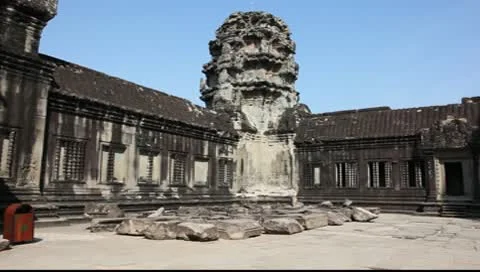 Angkor Wat_LDA P 00513 Stock Footage 10123874