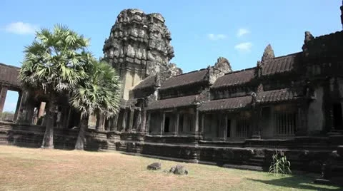 Angkor Wat_LDA P 00537 Stock Footage 10182638