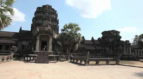 Angkor Wat_LDA P 00538 Stock Footage 10182864