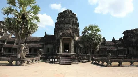 Angkor Wat_LDA P 00539 Stock Footage