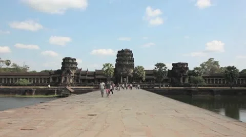 Angkor Wat_LDA P 00540 Video stock 10183409