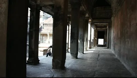 Angkor Wat_LDA P 00772 Stock Footage 10728574