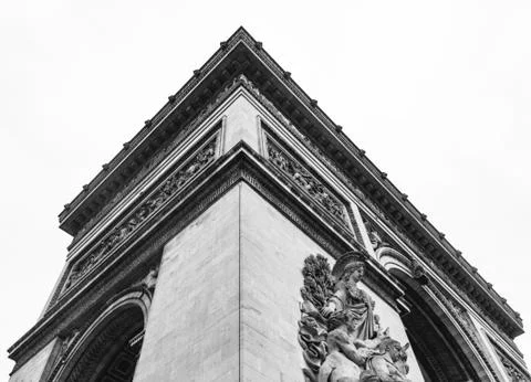 Angle of the arch Stock Photos