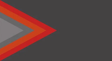 Angle arrow on grey background Stock Illustration