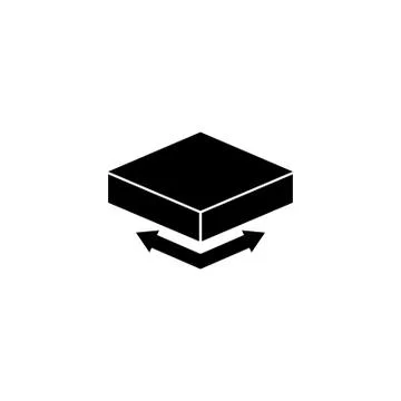 Angle with Arrows Flat Vector Icon Stock Illustration