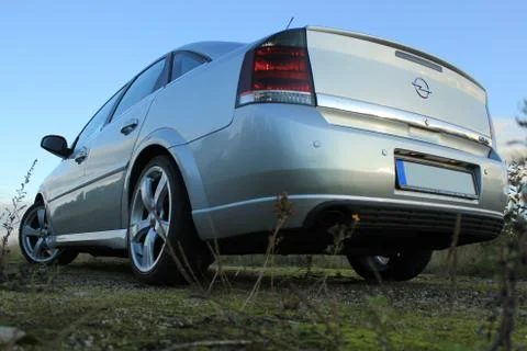 Angle Back View Of  The Car- Opel Vectra GTS Stock Photos