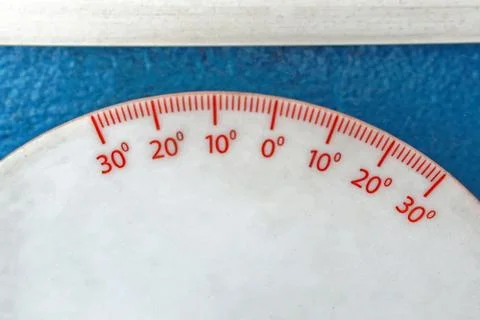 Angle degrees scale Stock Photos