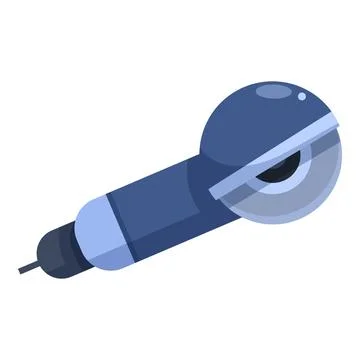 Angle grinder cutting disc tool using electric power for construction Stock Illustration