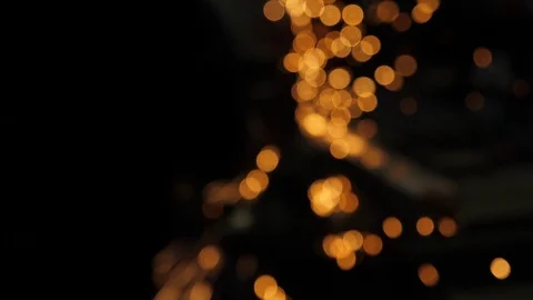 Angle Grinder cutting stainless Steel in Slowmotion 4K Stock Footage 105012022