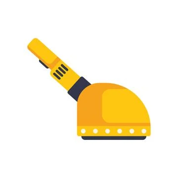 Angle grinder cutting tool isolated on a white background, construction equ.. Stock Illustration