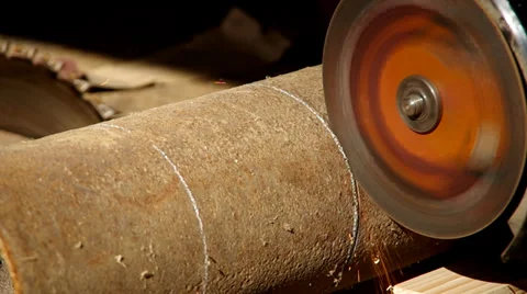 Angle grinder Stock Footage 32242598