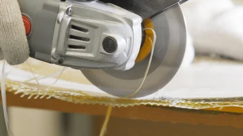 Angle Grinder Stock Footage 87612800