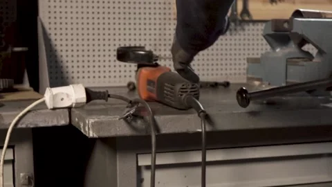 ANGLE GRINDER Stock Footage 149566268