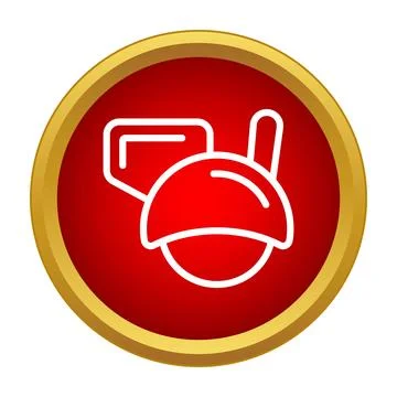 Angle grinder icon representing power tool and construction Stock Illustration