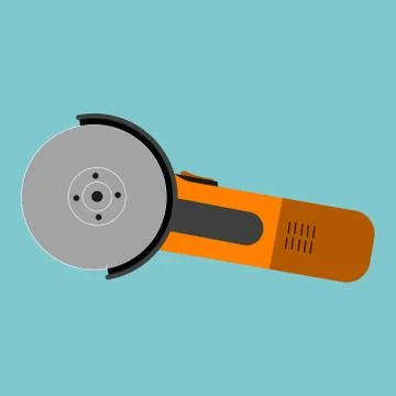 Angle grinder Stock Illustration