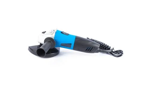 Angle-Grinder isolated on a white background Stock Photos
