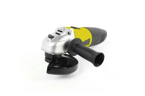 Angle-Grinder isolated on a white background Stock Photos