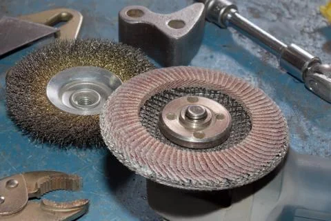 Angle grinder Stock Photos