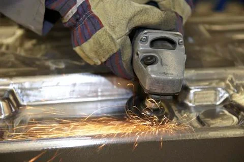 Angle grinder Stock Photos